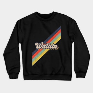 retro vintage color Watain Crewneck Sweatshirt